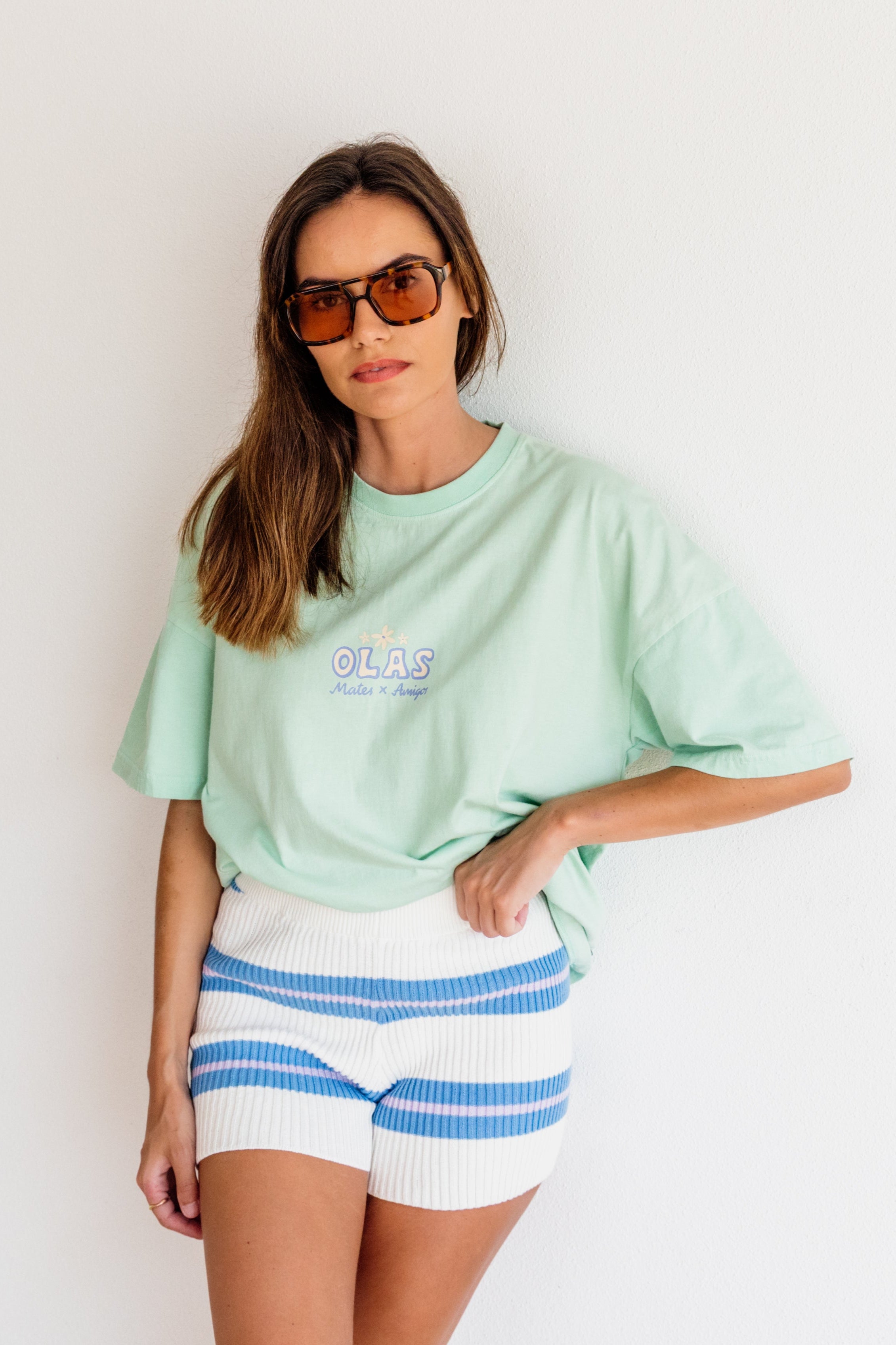 MATES X AMIGOS BOX TEE YUCCA