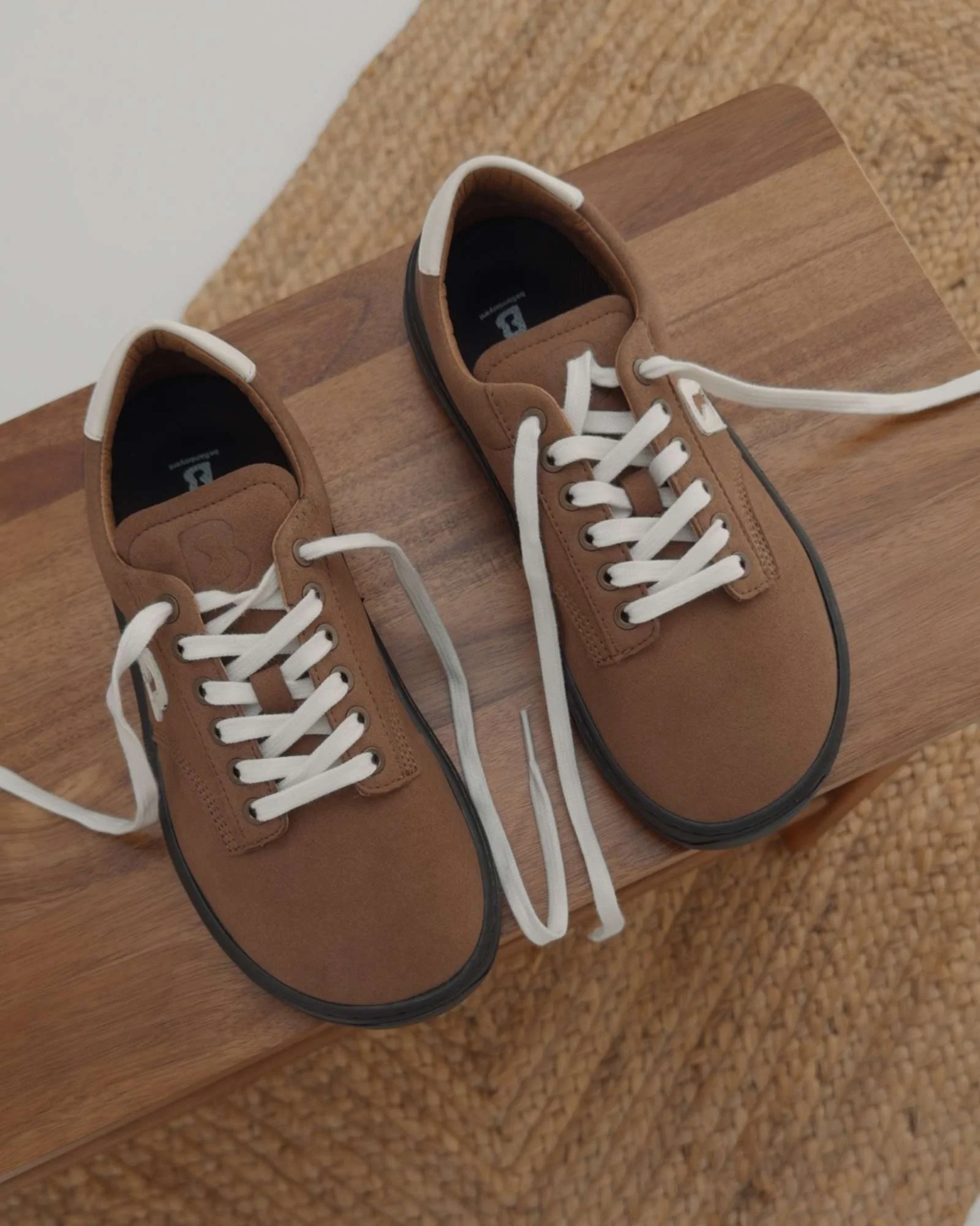 White Oak Suede Barefoot Shoe - Scent